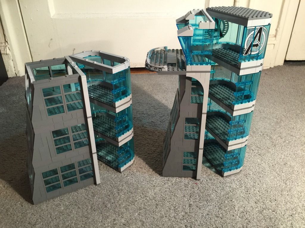 avengers headquarters lego set